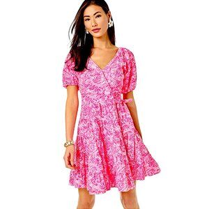 Lilly Pulitzer Pink Floral Dress
